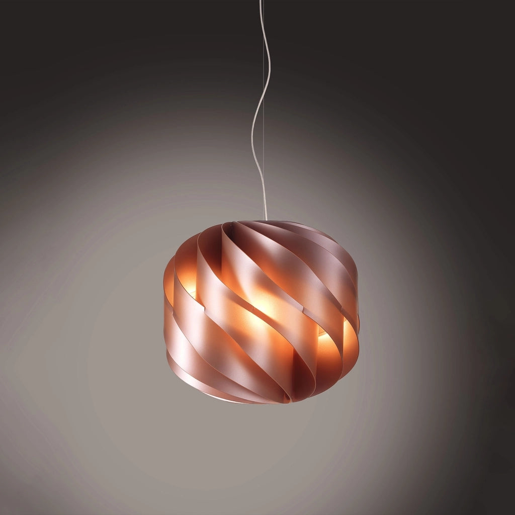 Sospensione Moderna Globe Polilux ® Rame E Metallo Cromo 1 Luce E14