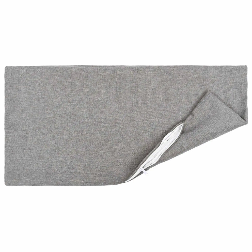 Federa 2 pz HEERLEN Grigio Nuvola 50 x 75 cm Tessuto 911557