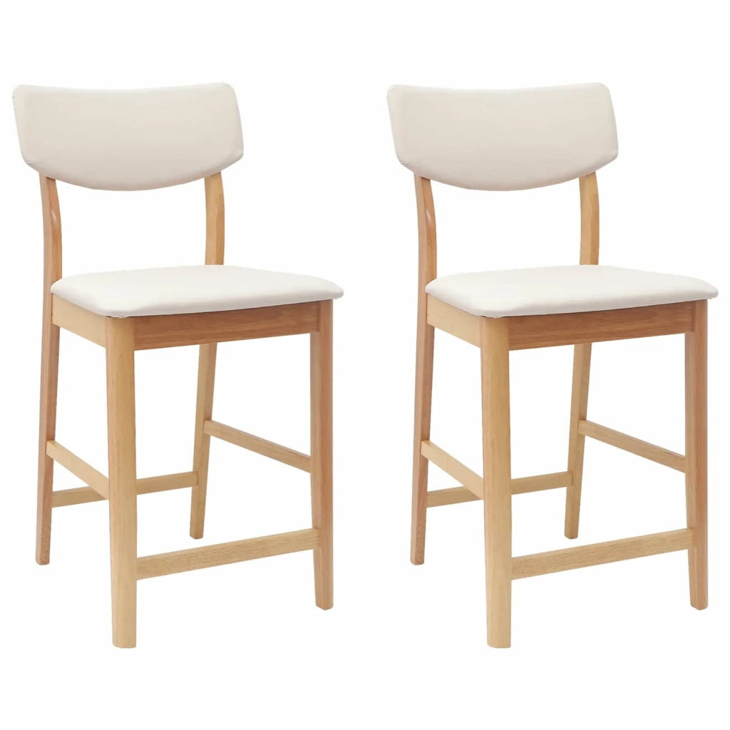 Sedie da pranzo 2 pcs Naturale 48 x 49 x 95 cm 42020476