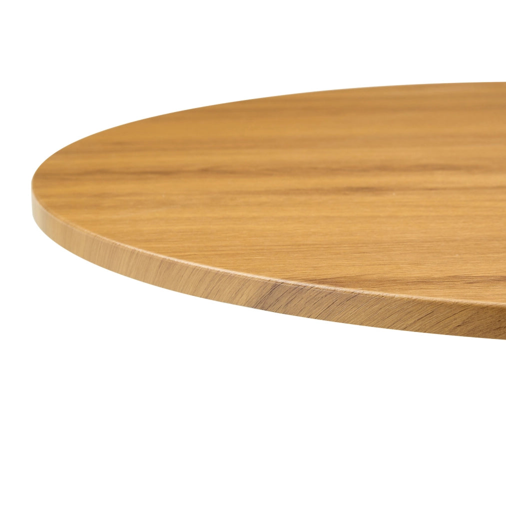 Tavolo rotondo Tulip Ø 80 cm in MDF e metallo