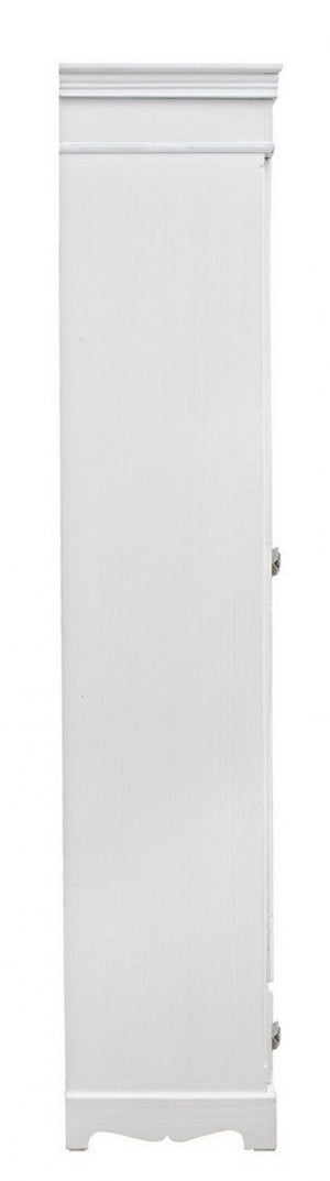 Vetrina Blanc 1 Anta 1 Cassetto H170 in Legno