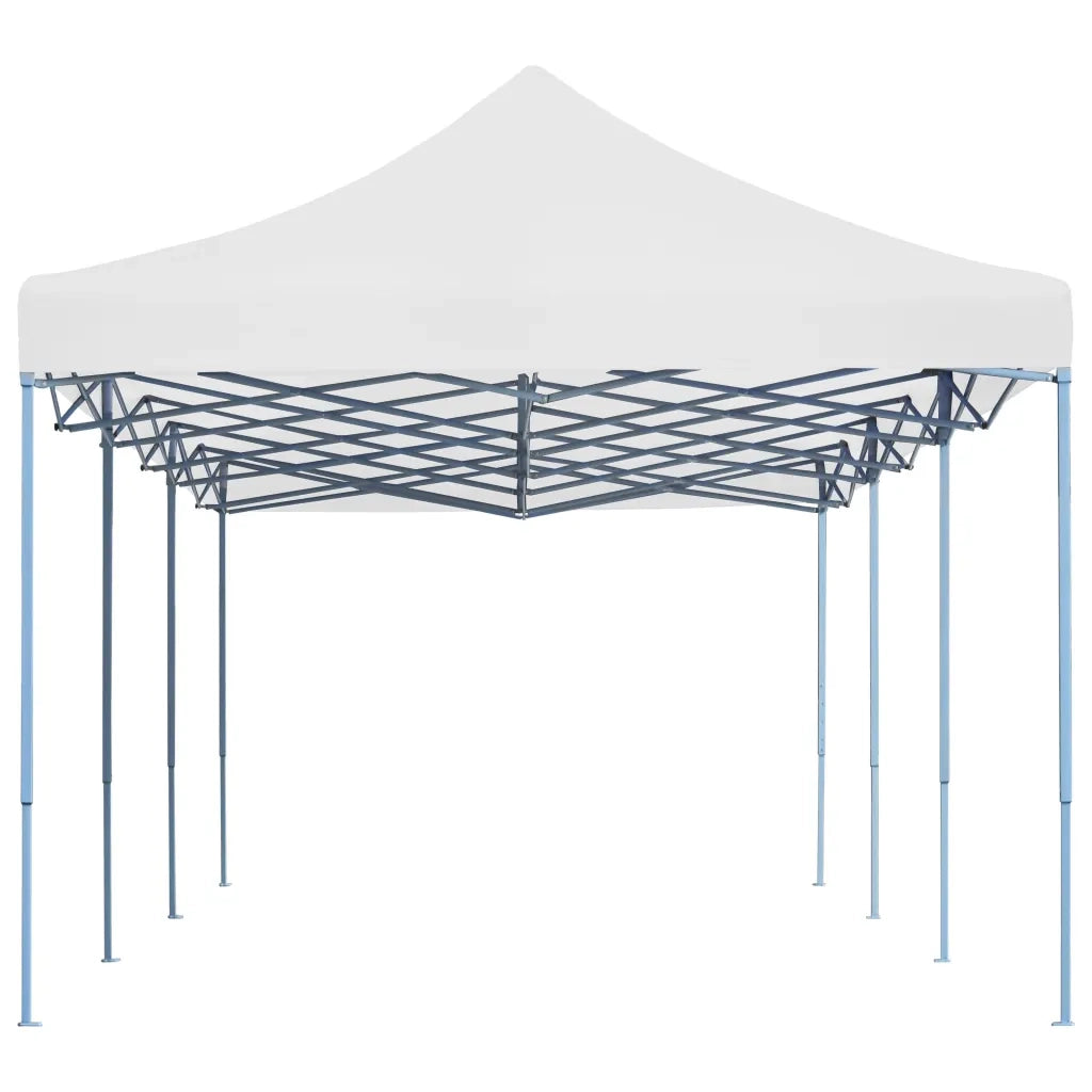 Tenda Pieghevole Pop-Up 3x9 m Bianca
