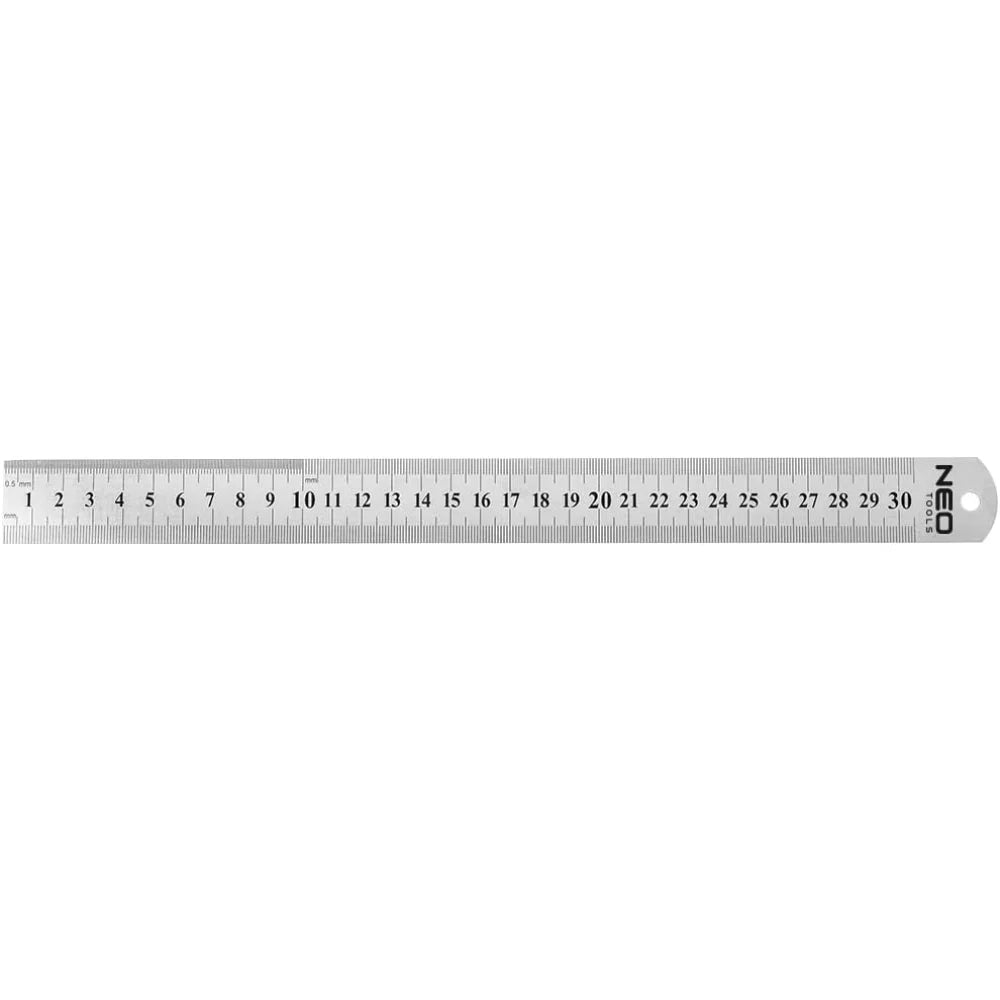 Topex 72-213 metro in acciaio in inossidabile, 30 cm