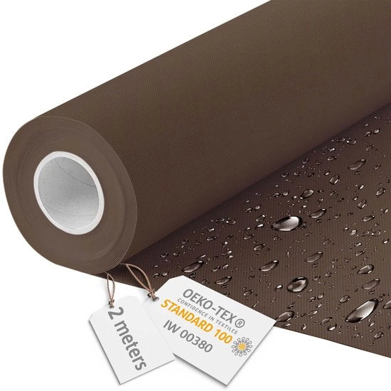Tela Acquastatica per metro 160 cm largo - Tela acqua resistente 220 g/m2 600D - Tela impermeabile per metro Lunga 2M