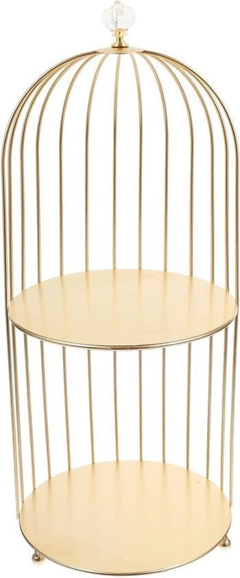 Stand per dessert per higiene della pelle e per party del tè - piatto da servizio e organizzatore di accessori per collane - ripiano per uccelli per trucco e piatto per torta - tavola da servizio in vetro.