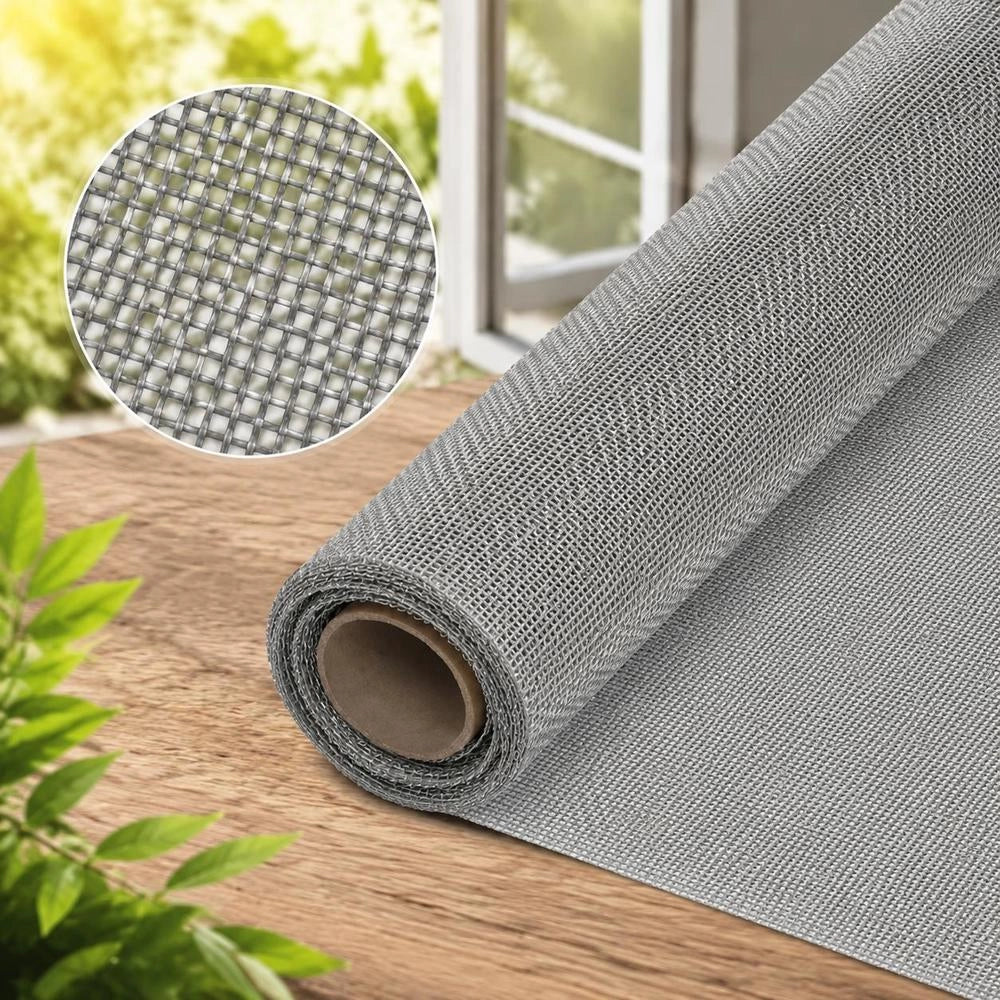 Stainless Steel Fly Screen 80x2000 Cm Silver