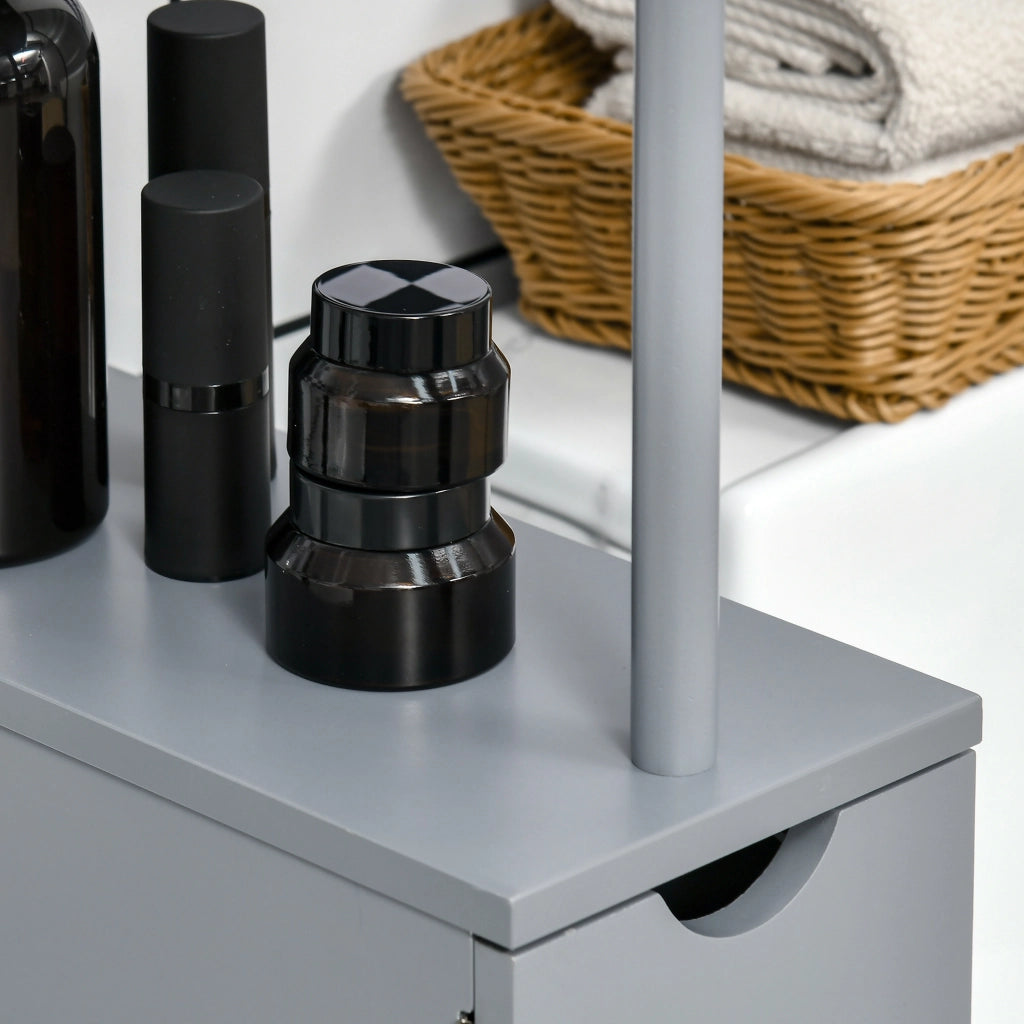 Colonna Bagno Moderna ¨C zephmum ¨C Grigio 15x33x136,8 cm