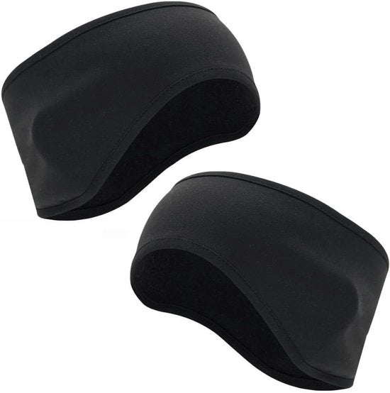 Pacco di 2 Bende per Capelli in Inverno - Bende Sportive per Capelli - Copricapo - Bende per Capelli Esterne per Jogging - Corsa - Escursioni a Piedi - Bicicletta - Moto