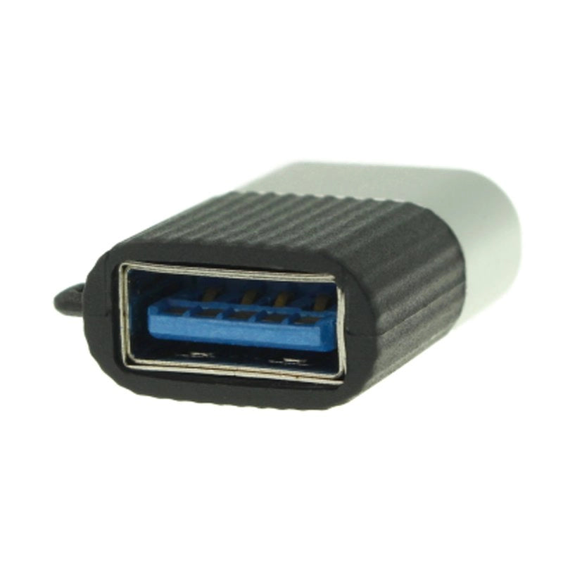 Adattatore da USB-A Femmina a USB Type C Maschio Con Portachiave Incluso