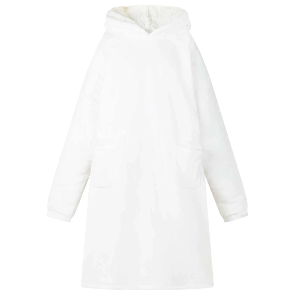 Felpa coperta Bianco L Pile e Flanella CFW8510087
