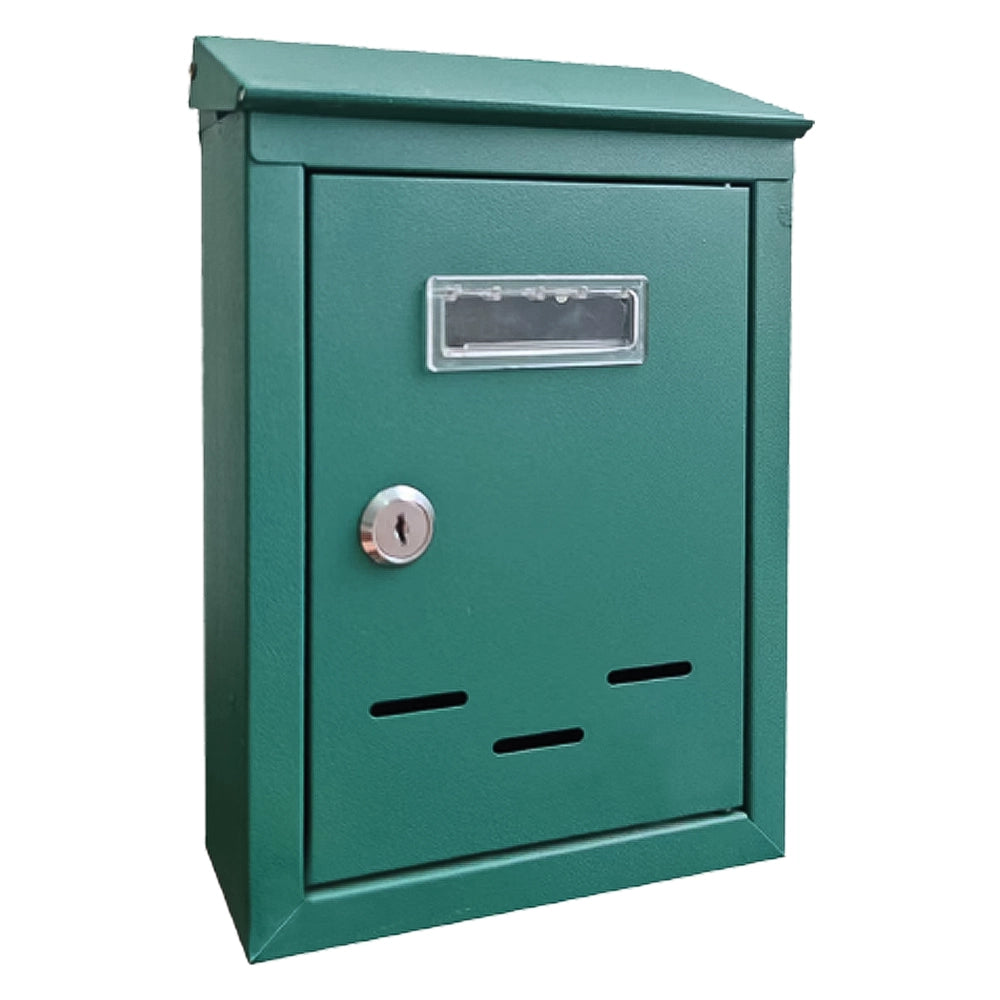 CASSETTA POSTALE 'MAGNOLIA' cm 20,5 x 6,8 x H.30 - verde muschio  - KASART