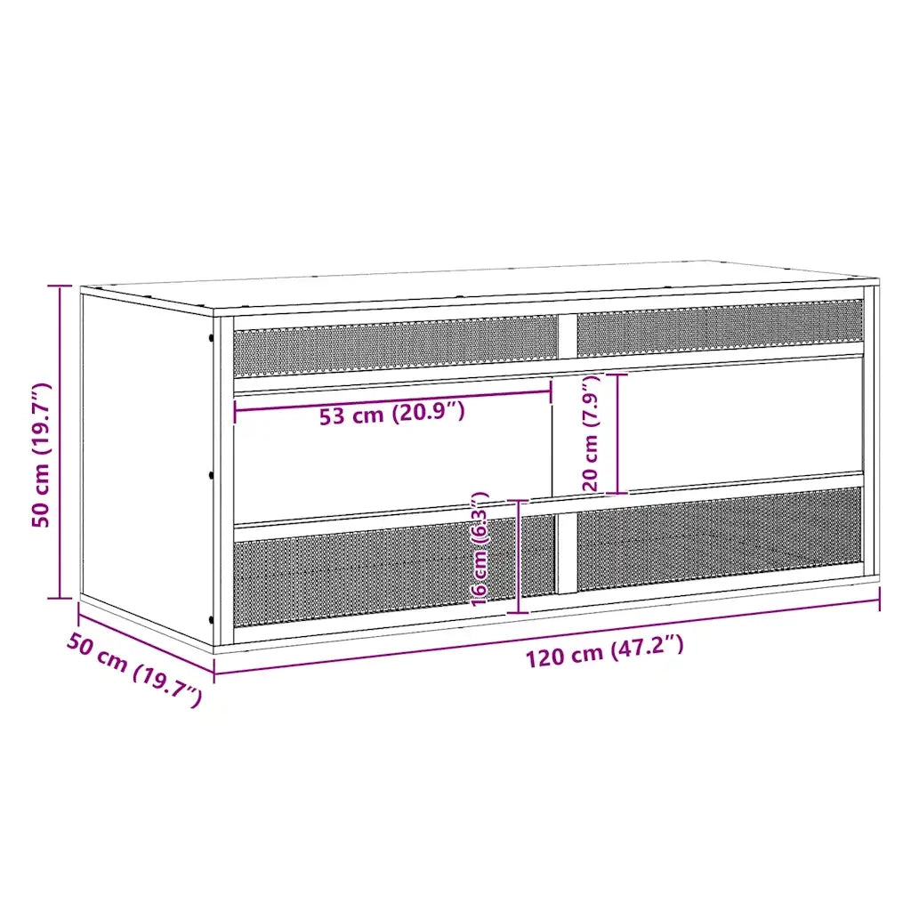 Terrario in Legno Multistrato 120x50x50 cm CFW4751112