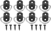 Accessori per auto - 8 pezzi - Materiale ecologico - Grappini per rete di caricamento - Installazione facile - 3,5 x 3 x 1 cm - Adatto per bagagliaio - Grappini di carico