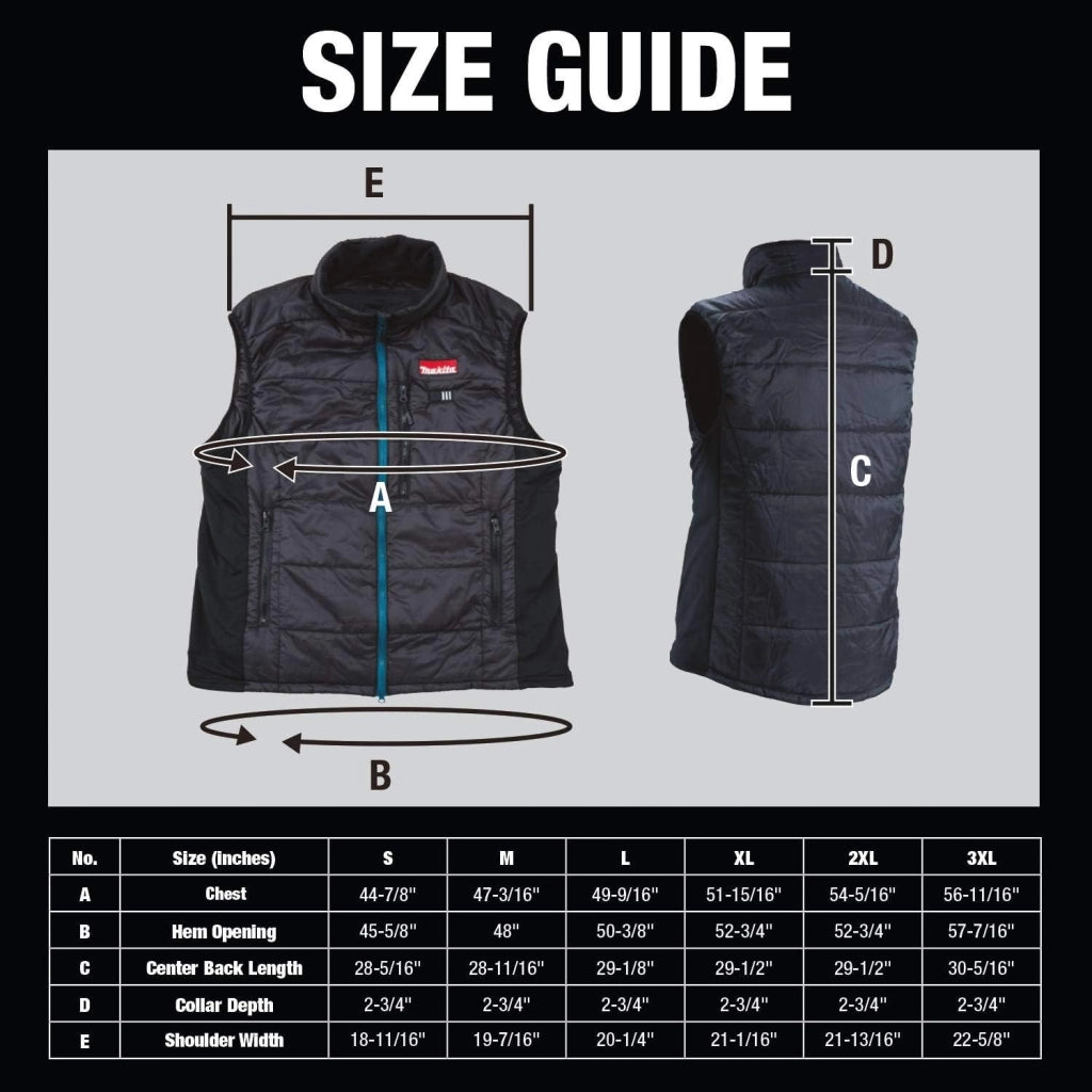 GILET TERMICO 14,4/18V