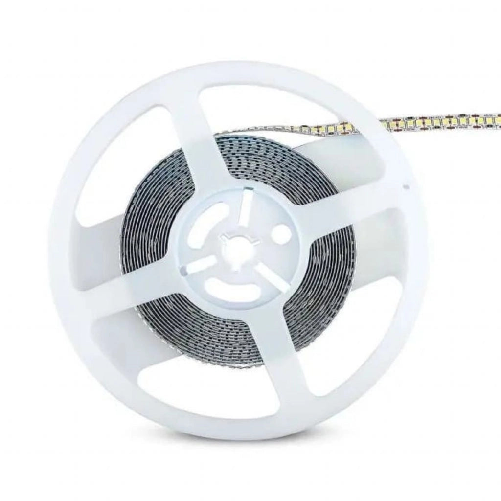 Bobina Striscia Led 1200 SMD 2835 12V 18W/M Bianco Caldo 3000K IP20 5 Metri SKU-212164