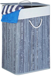 Wastebasket a cassetti con coperchio - 83 litri - pieghevole - grigio