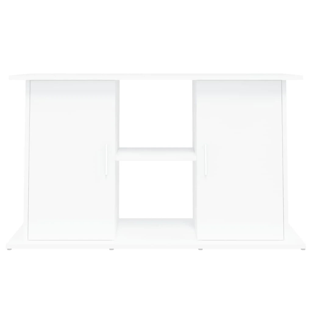 Base per mobiletto per acquario 101 x 41 x 58 cm legno ingegnerizzato bianco 02_0045039