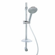 SaliscendiÊ doccia model. Ares in ottone cromato ABS con doccetta a 3 getti metaform