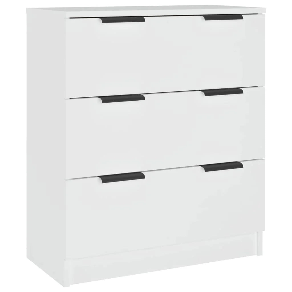 Buffet credenza cassettiera armadio mobile contenitore organizer per cucina soggiorno salotto 60 x 30 x 70 cm legno ingegnerizzato bianco 02_0030327