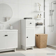 Mobiletto da Bagno EDE Bianco 30 x 31 x 80 cm 895945