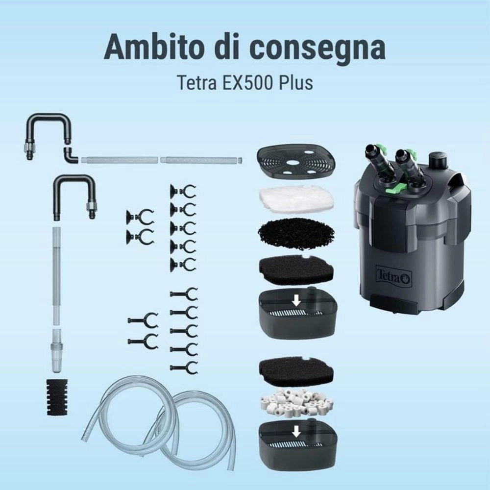 Tetra Filtro esterno EX Plus per Acquari Modello: 500