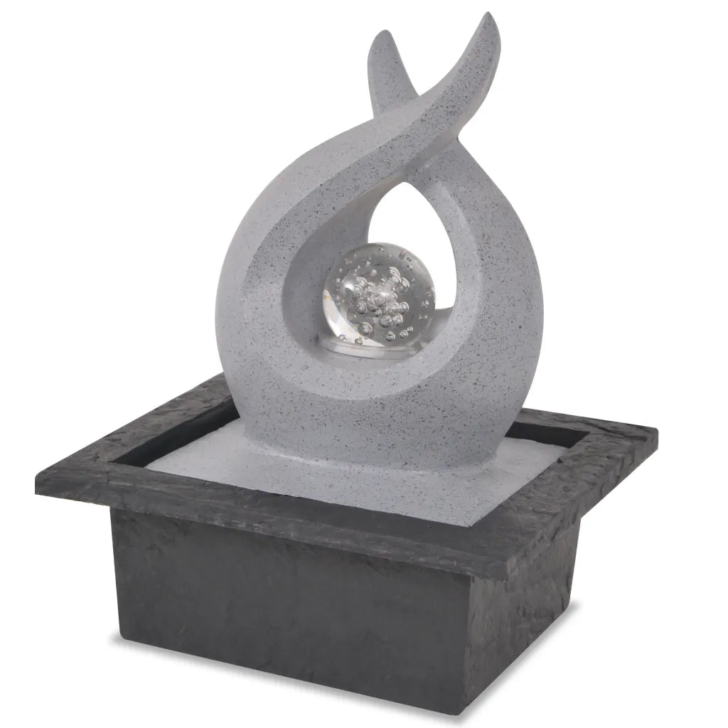 Fontana da Interni con Luce a LED in Poliresina CFW5746351