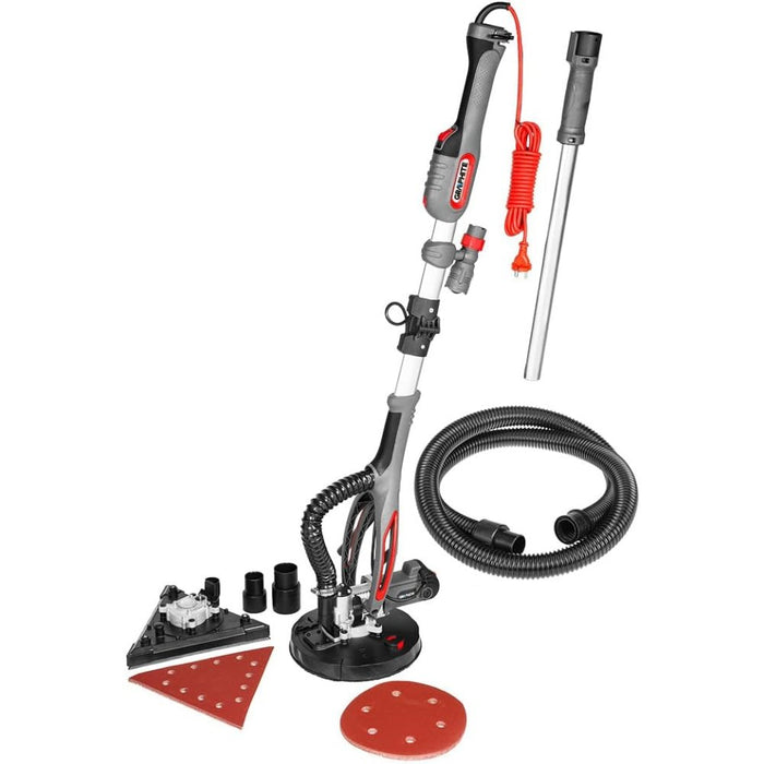 Topex 59g264 levigatrice per ges esso 710w, base tonda e triangol