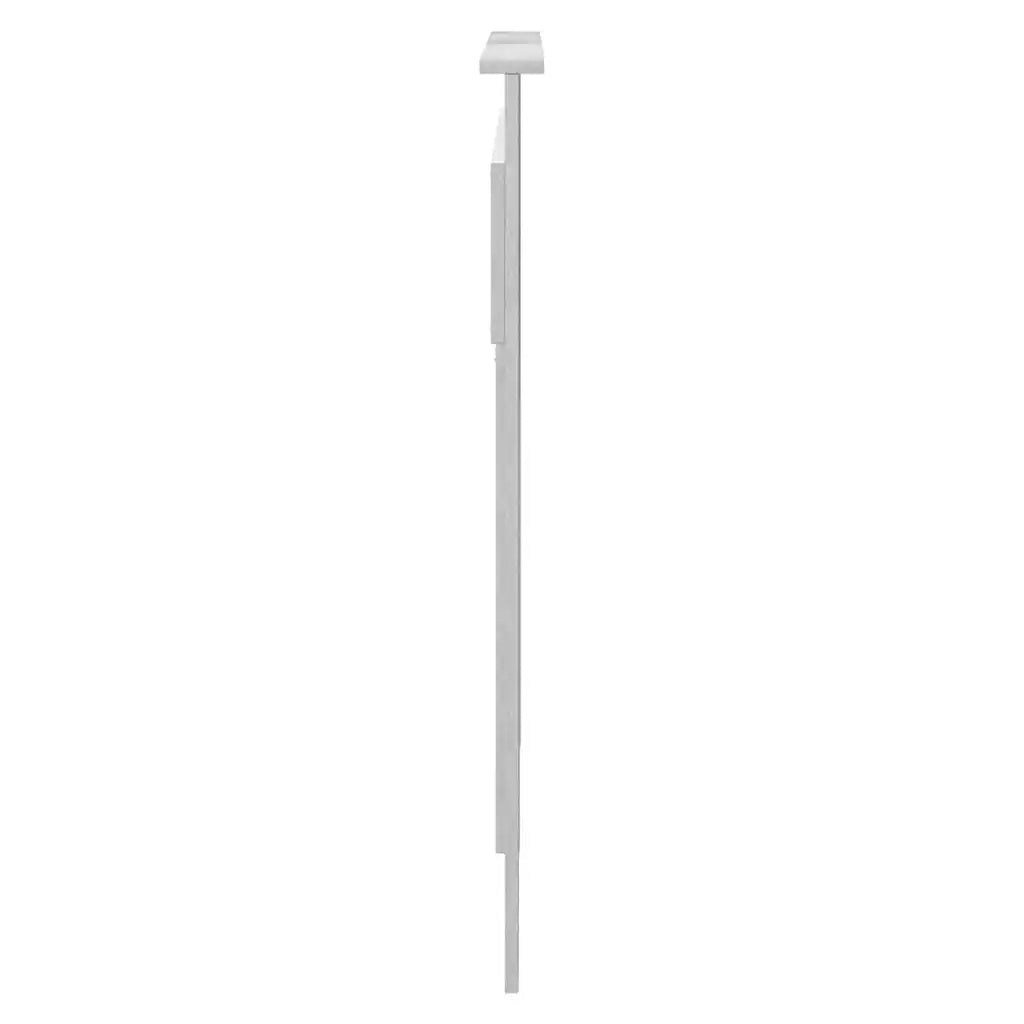 Testiera-Testata-Testiera Decorativa Grigio cemento 135 cm Legno multistrato 137318