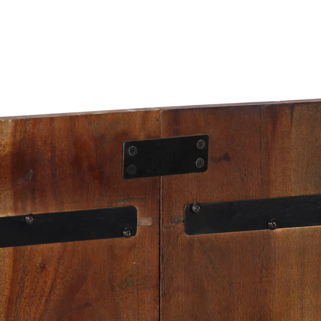 Testiera | Testata Multicolore 140 cm in Legno Massello Recupero