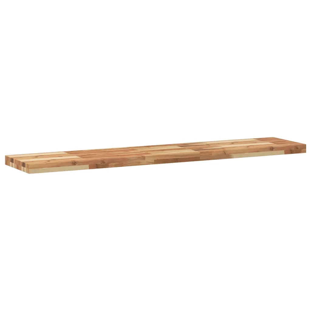 vidaXL Mensole da Parete 3 pz 120x30x4 cm Legno Acacia Rifinito a Olio