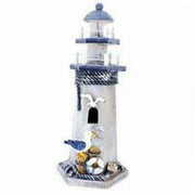 Trade Shop - Faro Lanterna Mare In Legno Decorazione Casa Ufficio Sea Style -