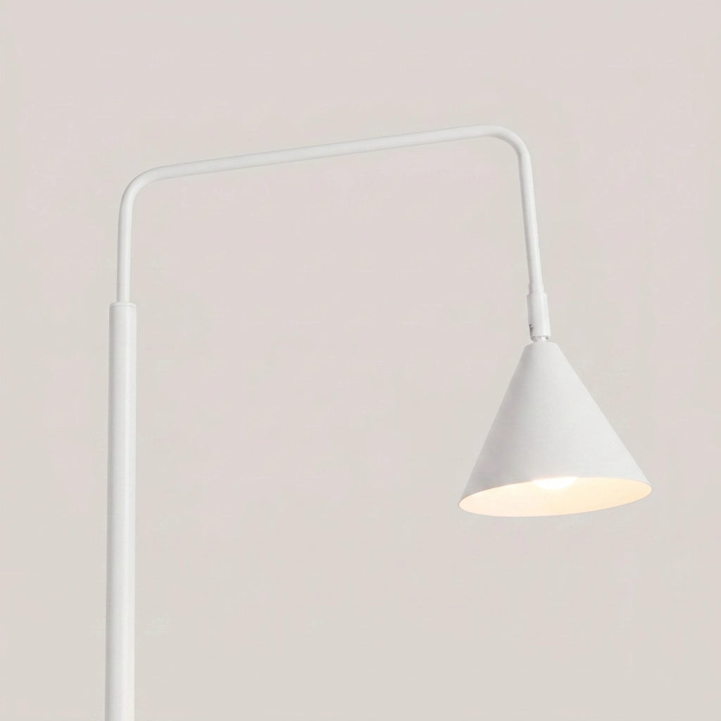 Lampada da terra NOX bianco