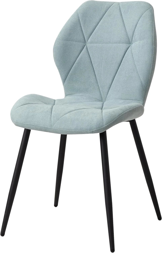 GrandCA HOME Set Tavolo e Sedie da Pranzo, Tavolo da Pranzo Rotondo da 100 CM e 4 Sedie Moderne in Lino, per Sala da Pranzo, Cucina, Soggiorno (Marmo + Menta)