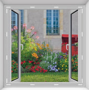 Schermo Magnetico per Finestre 150x150 cm - Rete di Insetticida Adattabile - Tende Insetti e Zanzare Fuori - Grigio