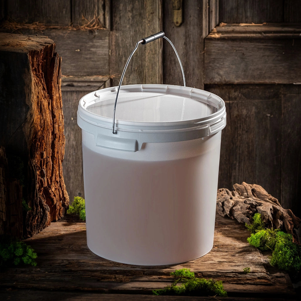 Contenitore per fermentazione KADAX da 20 litri, secchio per vino, liquori e birra con coperchio, fermentatore
