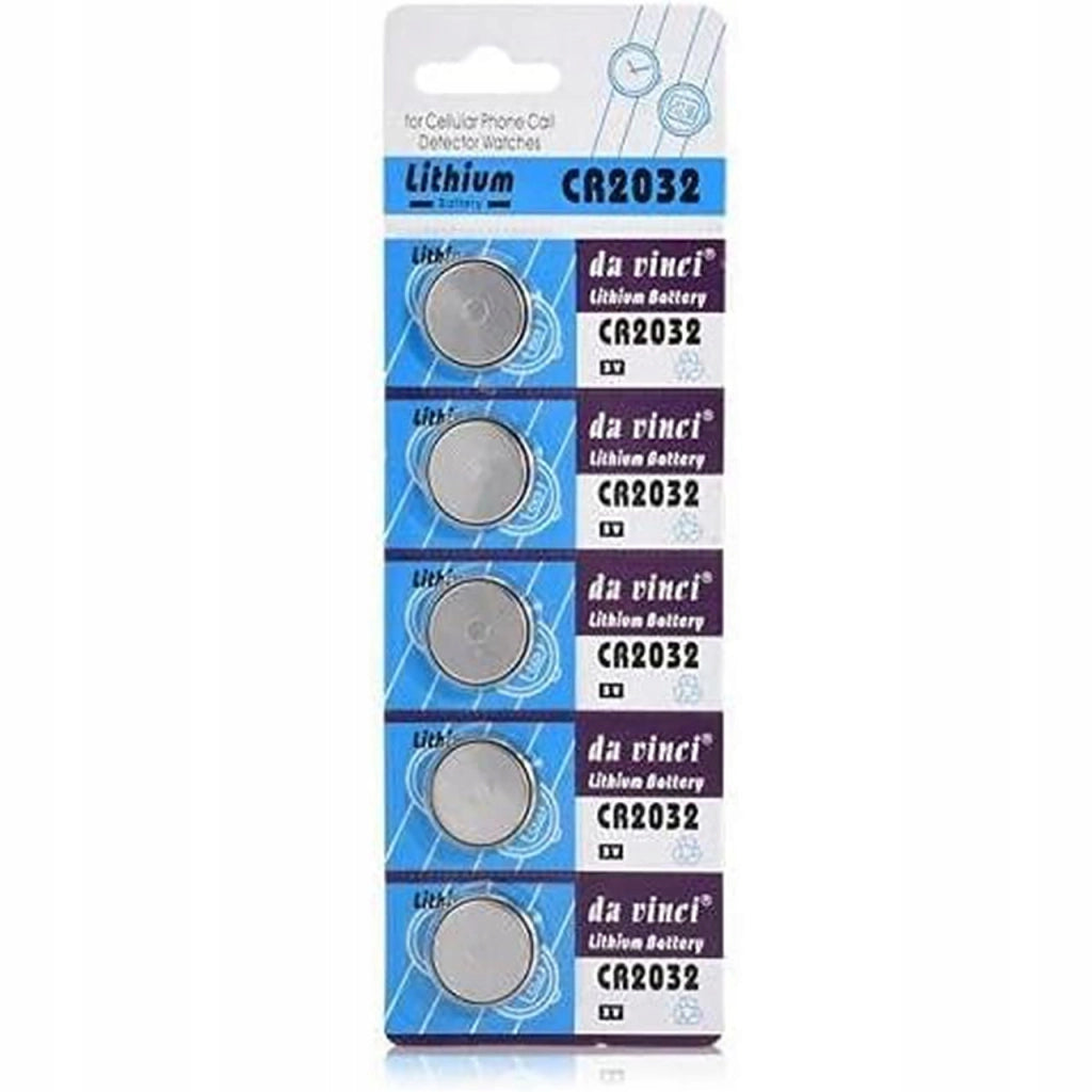 Batterie al Litio CR2032 Rosfix – Alta Qualità e Lunga Durata | 3V, Ø20x3,2 mm