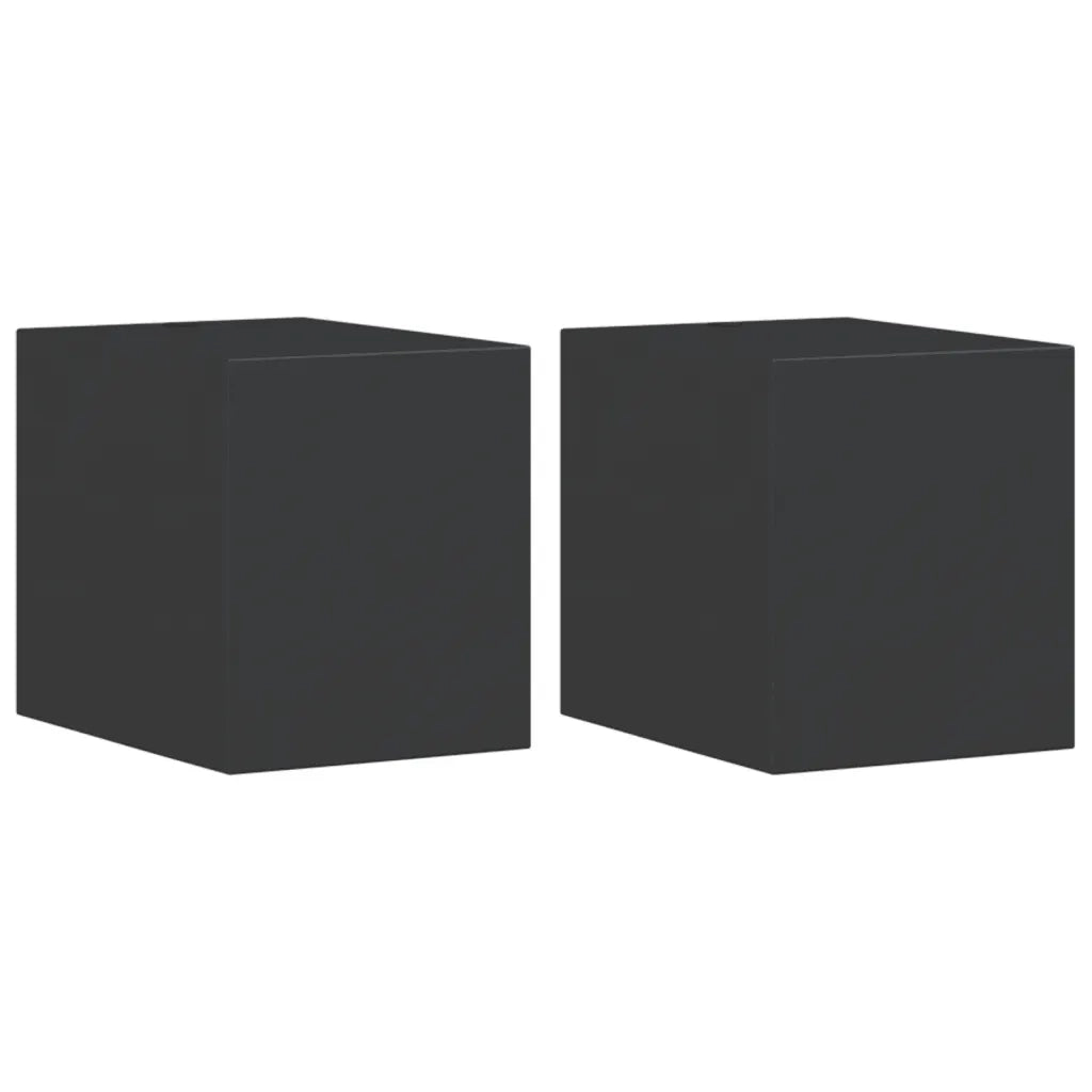 Applique da Parete per Esterni 2 pz Nere Alluminio Pressofuso CFW6115890