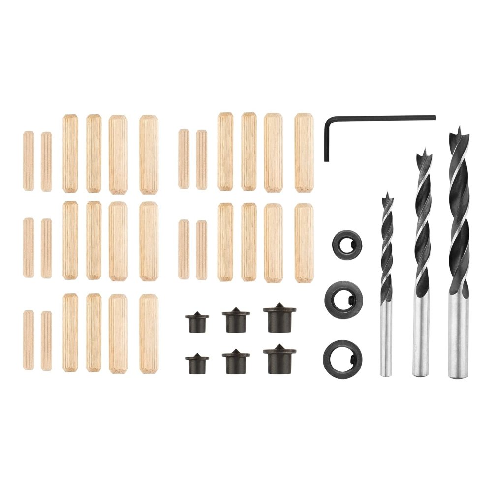 Topex 60h285 set per legno s pin e e punte, 43 pezzi ds