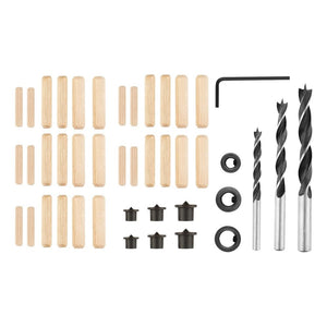 Topex 60h285 set per legno s pin e e punte, 43 pezzi ds