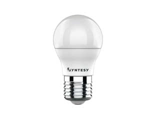 LAMPADA LED SFERA OPALE E27- - 49w - E27 - 6500  °K fredda 470 lm - cl. en.F - 10 pezzi SYNTESY