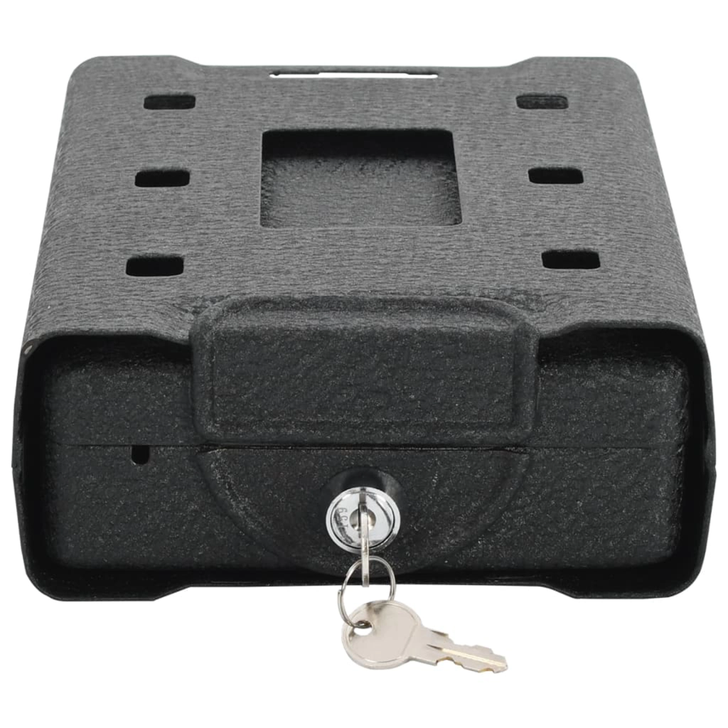 Cassaforte di Sicurezza Nera Metallo Piccola Serrature