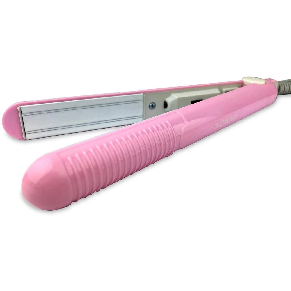 Trade Shop - Piastra Lisciante Per Capelli Lisci Sn010 Da Viaggio Rivestimento Ceramica 160° -