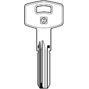 CHIAVE PUNZONATA SATURN STU6R SILCA - OTTONE NICHELATO- 5 pezzi