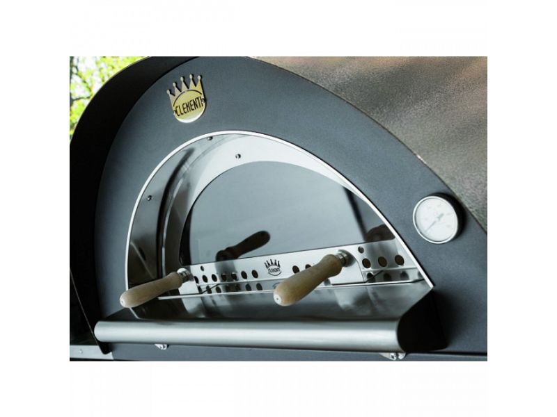 Sportello di chiusura in vetro per forni a cottura diretta 80x80