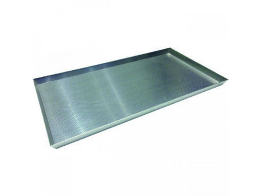 Teglia in alluminio per forno a fuoco indiretto con misure 50x80