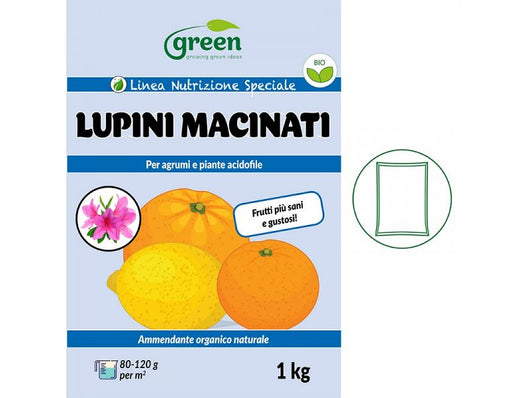 Lupino brillato ammendante per agrumi 1Kg Sgaravatti
