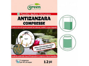 Antizanzara Compresse Green Ravenna da 12 compresse