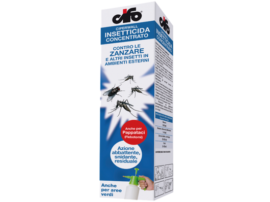 Insetticida concentrato Ciperwall T2 Cifo esterni 250ml zanzare e altri insetti