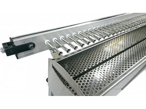Barbecue a carbone automatico per arrosticini Tecnoroast TRS-40 Single Inox
