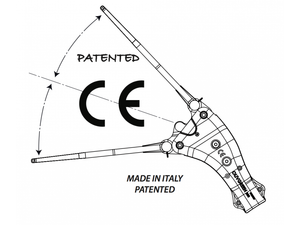 Abbacchiatore professionale elettrico a batteria 12V Minelli OlivGreen 300 Plus
